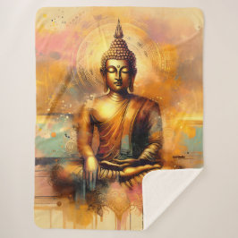 Spirituele Boeddha Sherpa Deken