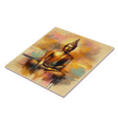 Spirituele Boeddha Tegeltje (Zijkant)