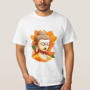 Spirituele Boeddha Zijaanzicht T-shirt