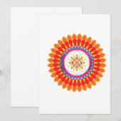 Spirituele Boho  Kaart (Voorkant / Achterkant)
