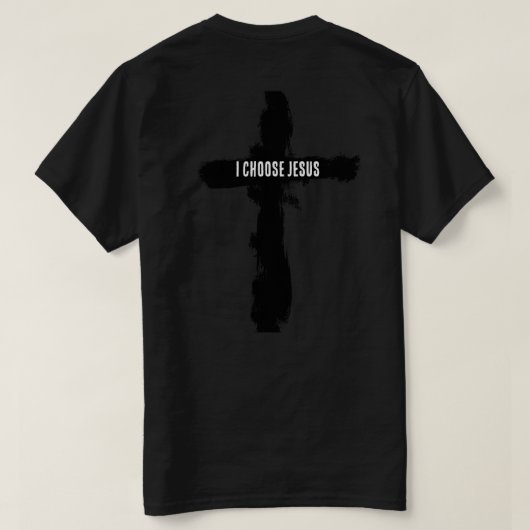 Spirituele Bond "Ik kies god" T-Shirt (Design achterkant)
