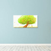 Spirituele Boom Canvas Afdruk (Insitu (Houten vloer))