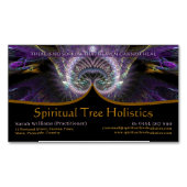 Spirituele boomholistisch magnetisch visitekaartje (Voorkant)