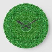 Spirituele bostuin Mandala Grote Klok (Voorkant)