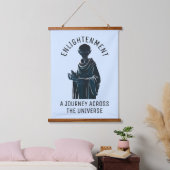 Spirituele buitenaardse monnik hangend wandkleed (Slaapkamer)