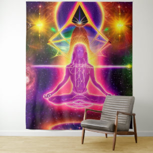 Spirituele Chakra Tapestry Wandkleed