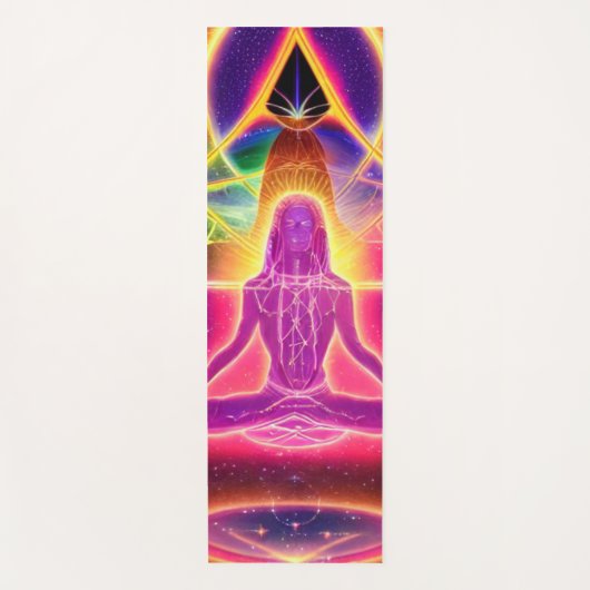 Spirituele Chakra Yoga Mat (Voorkant)