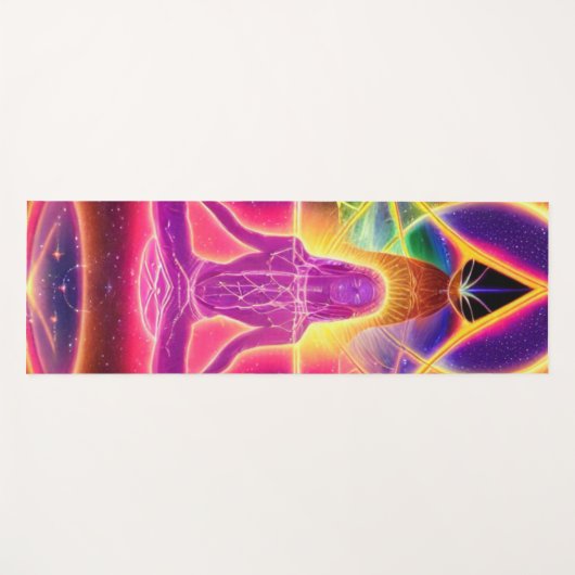 Spirituele Chakra Yoga Mat (Voorkant (horizontaal))