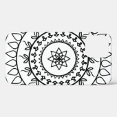 Spirituele cirkel rond Mandala tattoo Case-Mate iPhone Case (Achterkant (horizontaal))