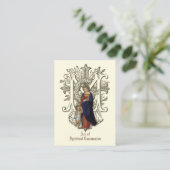 SPIRITUELE COMMUNAUTAIRE HOLY CARD CATHOLIC PRAYER VISITEKAARTJE (Staand voorkant)
