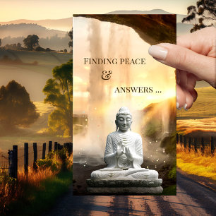 Spirituele Counseling Lezing Boeddha Visitekaartje