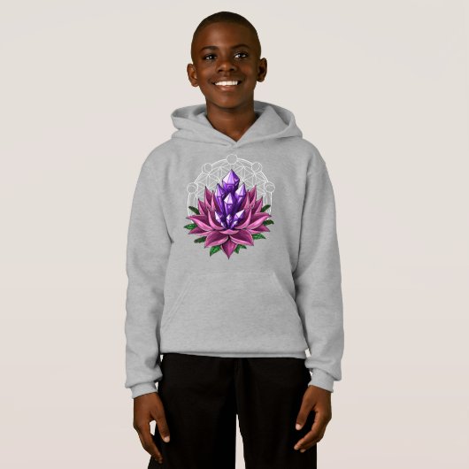 Spirituele Crystals Lotus (Voorkant volledig)