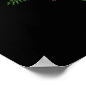 Spirituele Crystals Lotus Poster (Hoek)