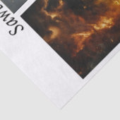 Spirituele decoupage reis 26x6 handzagen tissuepapier (Detail)