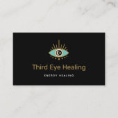 Spirituele derde oog yoga instructeur Visitekaartj Visitekaartje (Voorkant)
