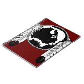 Spirituele dierentuin met standaard art. Notitiebo Notitieboek (Linkerzijde)