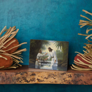 Spirituele doopplaque fotoplaat