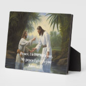 Spirituele doopplaque fotoplaat (Zijkant)