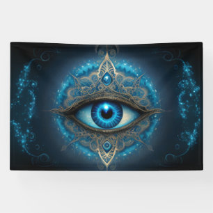 Spirituele Energie Heiler Reiki vinyl banner