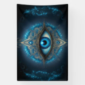 Spirituele Energie Heiler Reiki vinyl banner (Verticaal)