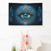 Spirituele Energie Heiler Reiki vinyl banner (Insitu)