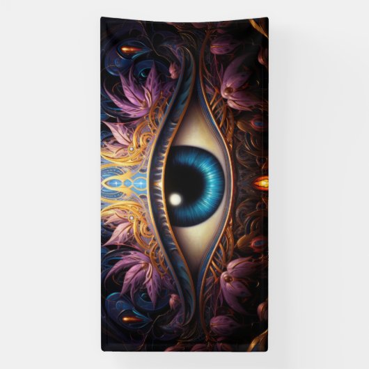 Spirituele Energie Heiler Reiki vinyl banner (Verticaal)