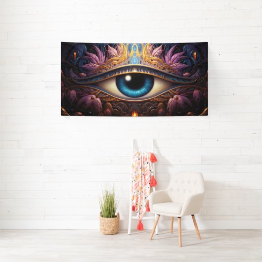 Spirituele Energie Heiler Reiki vinyl banner (Insitu)
