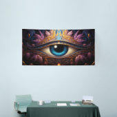 Spirituele Energie Heiler Reiki vinyl banner (Beurs)