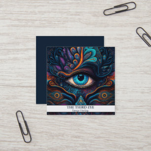 Spirituele Energie Helers Reiki Vierkante Visitekaartje