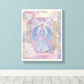 Spirituele engel of licht hevig door Renee Lavoie Canvas Afdruk (Insitu (Houten vloer))
