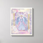 Spirituele engel of licht hevig door Renee Lavoie Canvas Afdruk (Voorkant)