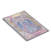 Spirituele engel of licht hevig door Renee Lavoie Notitieboek (Rechterzijde)