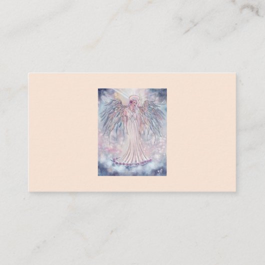 Spirituele engel van lichte visitekaartjes van Ren (Achterkant)