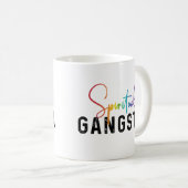 Spirituele Gangsta-chakra-kleuren Koffiemok (Voorkant rechts)