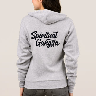 Spirituele Gangsta Funny Yoga Quote Hoodie