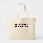 Spirituele Gangster Grote Tote Bag (Voorkant)