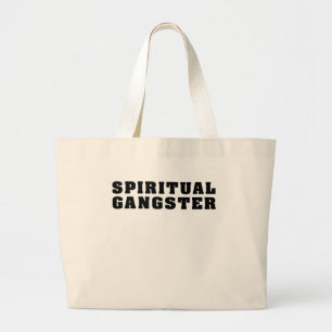 Spirituele Gangster Grote Tote Bag