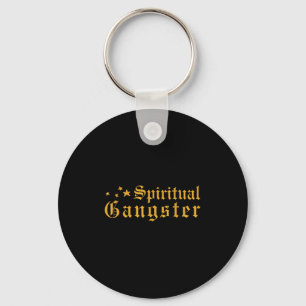 Spirituele gangster spiritualiteit thema sleutelhanger