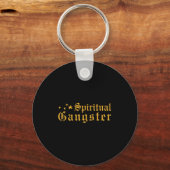 Spirituele gangster spiritualiteit thema sleutelhanger (Voorkant)