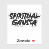 Spirituele Gansta Sticker (Vel)