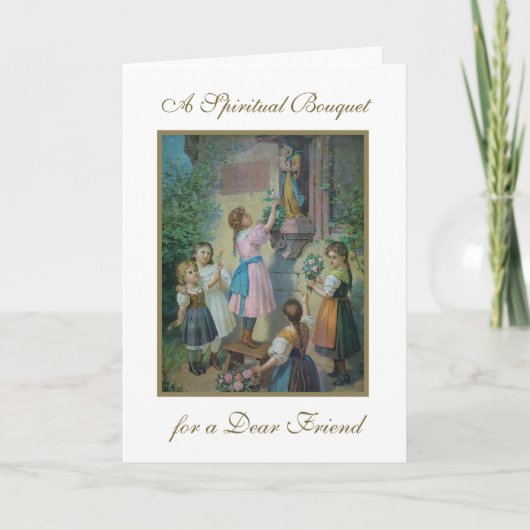 Spirituele gebeden van de Heilige Maagd Maria voor Kaart (Voorkant)