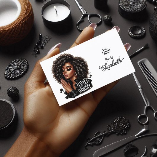 Spirituele "gebrekkig maar nog steeds waardig" kap visitekaartje