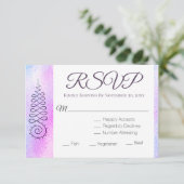 *~* Spirituele Geometrie Nirvana RSVP (Staand voorkant)