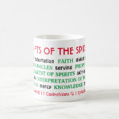 SPIRITUELE GESCHENKEN VAN SPIRIT CHRISTELIJK KOFFIEMOK (Center)