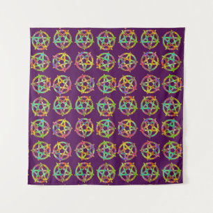 Spirituele Gesmolten Alchemie Wandkleed