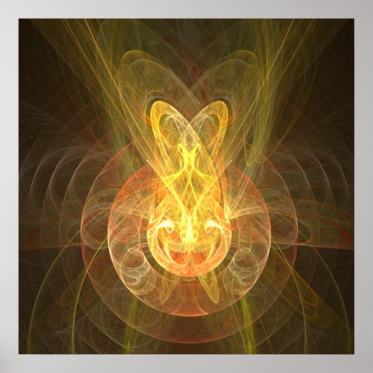 Spirituele gloed - Poster (Voorkant)