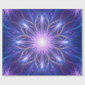 Spirituele gloeiende Lotus Gift Wrap Cadeaupapier (Vlak)