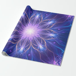 Spirituele gloeiende Lotus Gift Wrap Cadeaupapier
