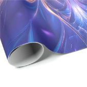 Spirituele gloeiende Lotus Gift Wrap Cadeaupapier (Rol Hoek)