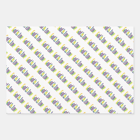 Spirituele God is liefde, geloof en verbijsterd Inpakpapier Vel (Voorkant)